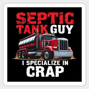 Septic Tank Guy Sticker
